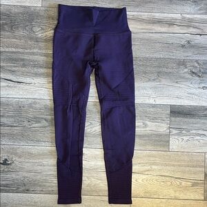 Alphalete Deep Purple Seamless High-Rise Leggings